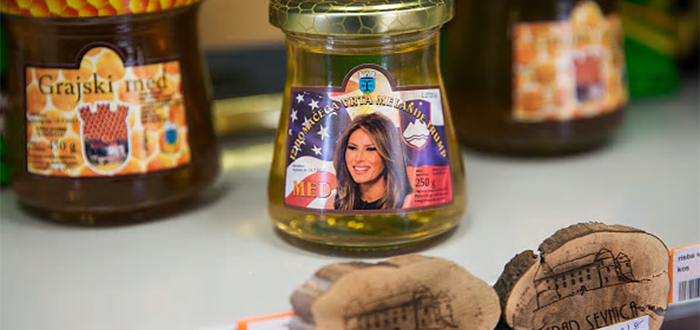 Melaniamania in Sevnica: the Slovenian Home Town of Melania Trump Earns Profit from Unique Product Names